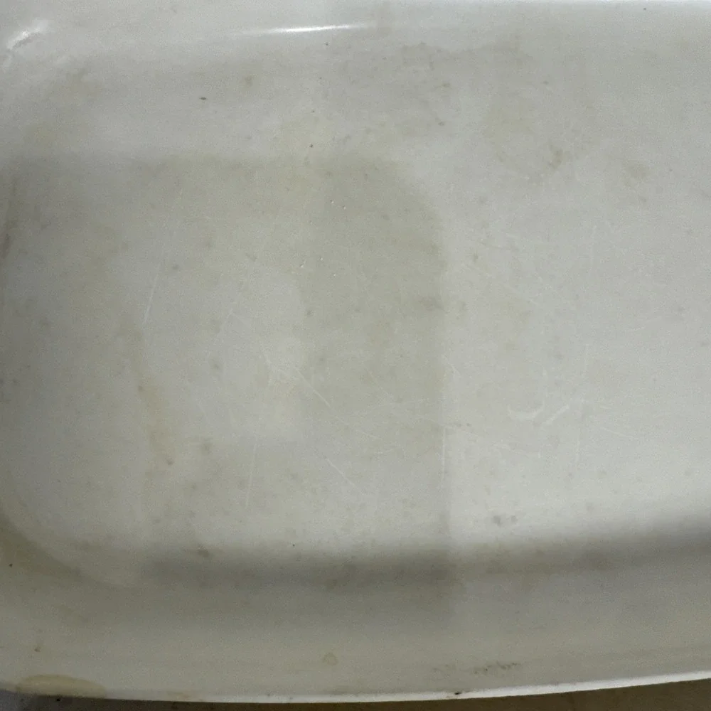 4 Vintage Anchor Hocking Microwave Plates/Trays #452 Hi-Heat 8